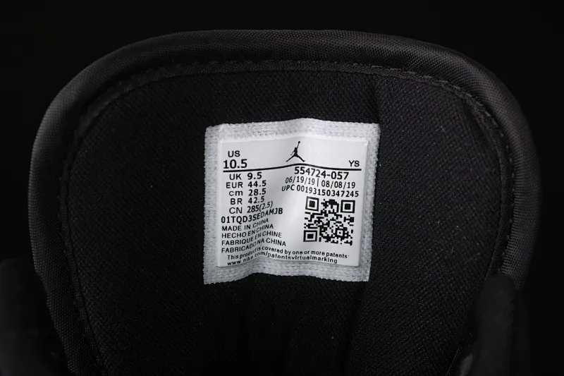 All categories Air Jordan Jordan series basketball shoes Air Jordan 1 Mid Air Jordan 1 Mid "Johnny Kilroy AJ1 Joe 1 China Black Silver 554724-057